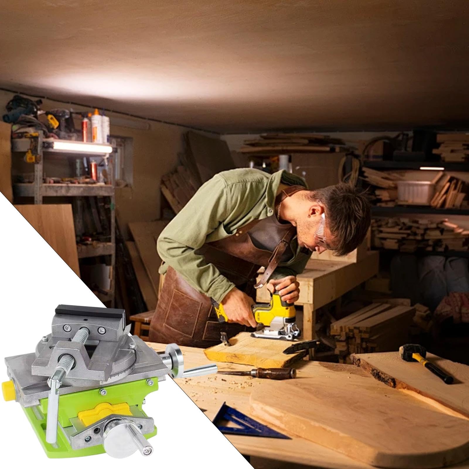 per Trapano a Colonna Piccola Attrezzo Stabile Preciso | a Croce Piccola Kit Progetto Legno Hobby Fai Da Te Da Banco Morsetto Pressa Accessorio Supporto Artigianato