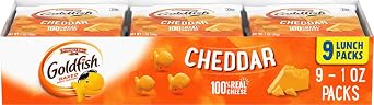 Pepperidge Farm Multipack Goldfish Crackers, Cheddar, Pack of 9 by Pepperidge Farm