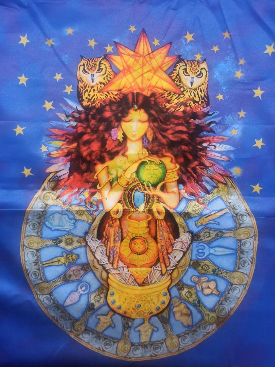 See full amazon price history chart for AB Traders Tarot Supplies – Fairy with Owls Blue Satin Altar/Tarot Cloth 25″x25″ AB Traders Tarot Supplies – Fairy with Owls Blue Satin Altar/Tarot Cloth 25″x25″ (B09MG5XNZ1) Amazon Price History, Amazon Price Tracker