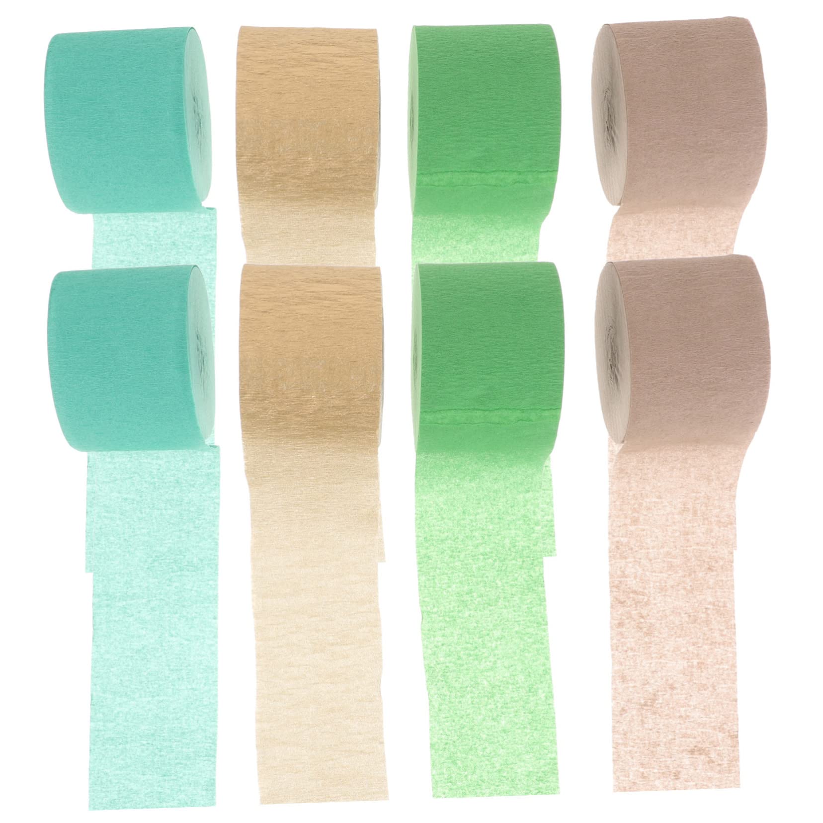 SEWACC 40rouleaux Décorations Papier Crépon Pour Fête Accessoires De Décorations Anniversaire Mariage Parfait Pour Arrière-plans Et Fleurs Papier