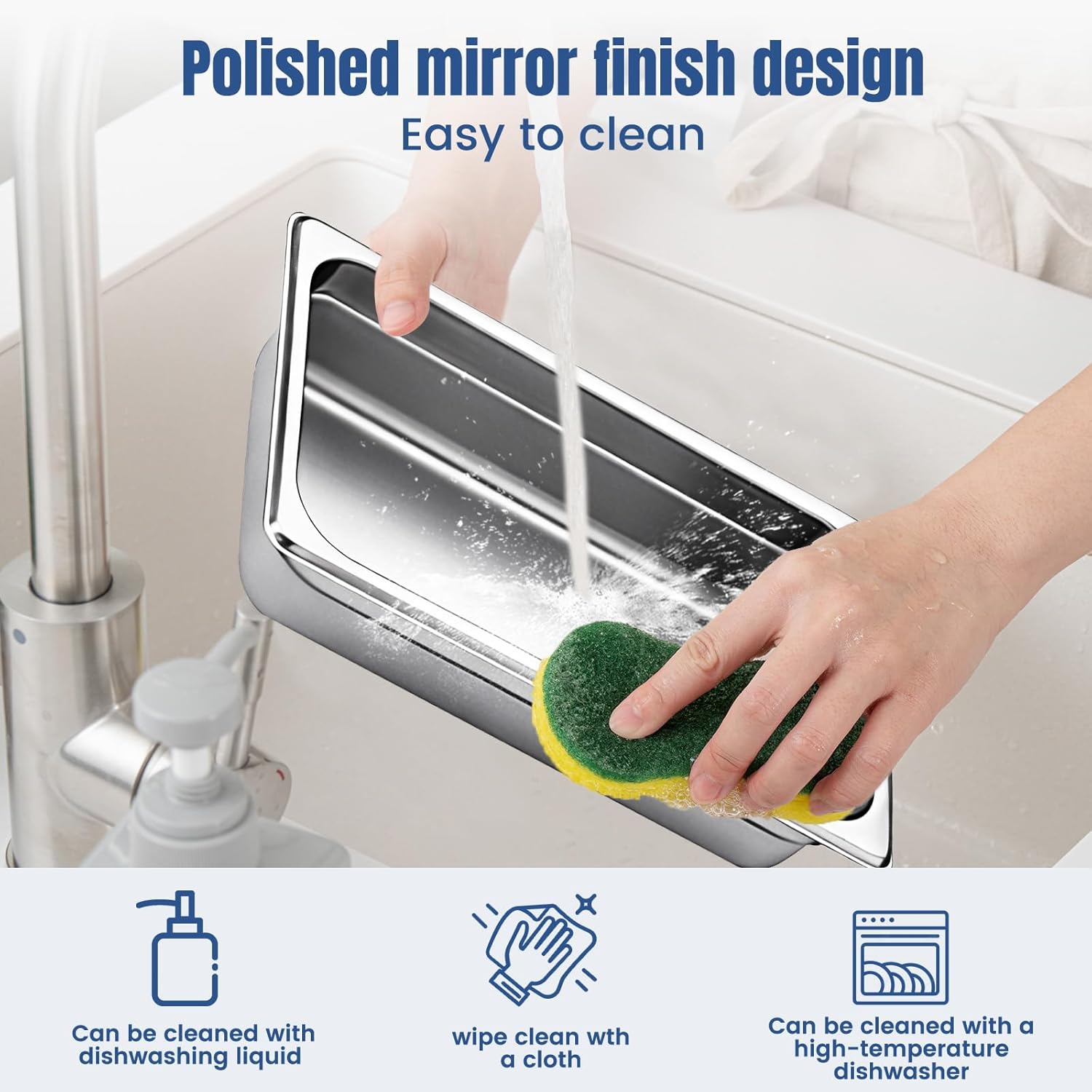 6 Pack 1/2 Size Steam Table Pan Set,2.5" Deep Hotel Pans, Half Size Anti Jam Stainless Steel Food Pan for Restaurants,Catering,Hotel, Buffet,Home,Party