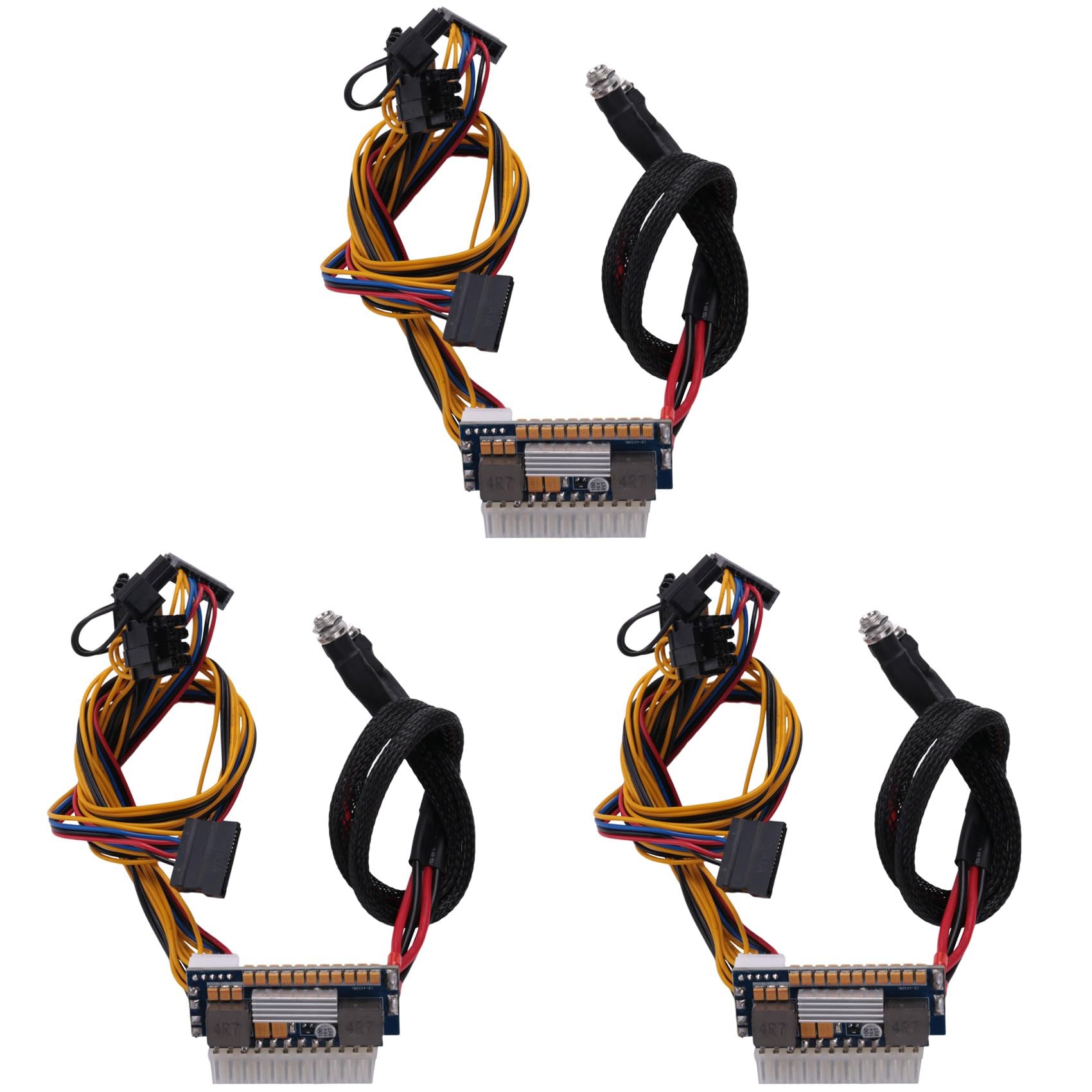 3X 450W 24Pin 12V DC Input 450W Output Realan Mini ITX PSU DC ATX PC Switch DC-DC ATX Alimentatore per Computer
