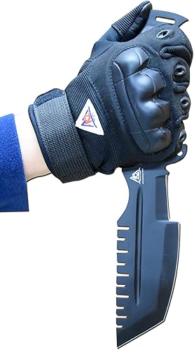 Miniatura 8 de Cuchillo de hoja fija resistente forjado a mano hecho a mano  Caza  Camping  Supervivencia  EDC