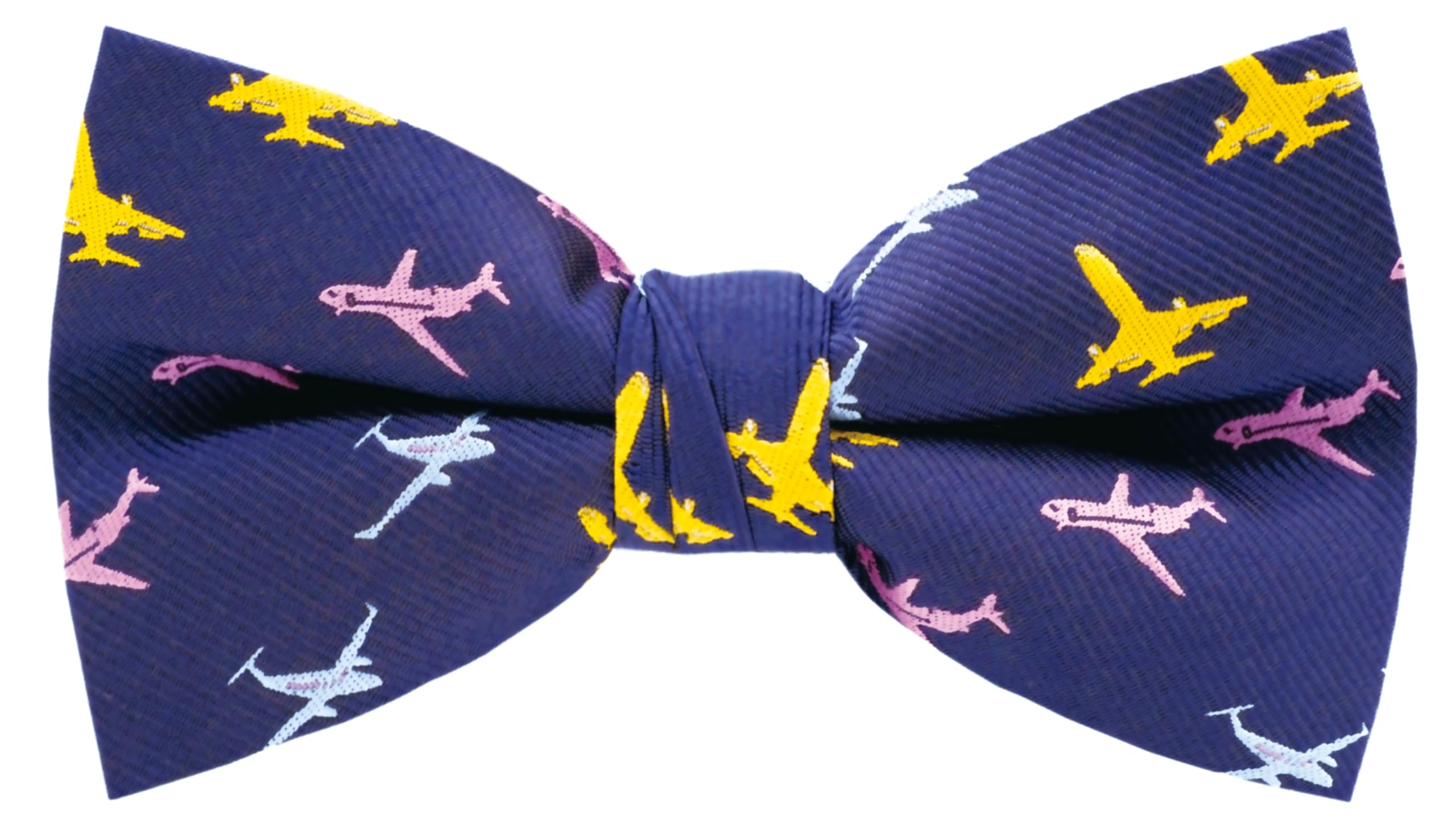 Mens Bow Tie Handmade Pre-Tied Fun Pattern Bow Ties for Men