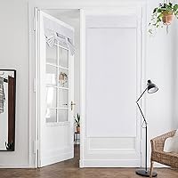Vista 64 de HOMEIDEAS Cortinas opacas de aula para puerta delantera, cubierta de ventana de puerta de aula, persianas de privacidad con aislamiento térmico