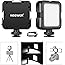 Neewer LED Video Light, 3 Cold Shoes/6000K 42 LED Light/2-Level Brightness/2000mAh Rechargeable Battery, Compatible with DJI 