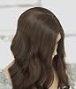 uniwigs® 8.59 MELANIE | Remy Human Hair Topper Mono Top Base Natural Straight Natural Hairline Wig Hair Pieces for Hair Loss or Thinning HairPM1801