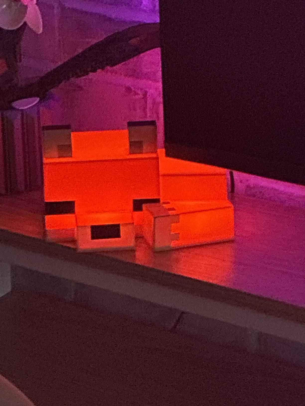 MC Cute Fox Night Light Soft Orange Glow photo review