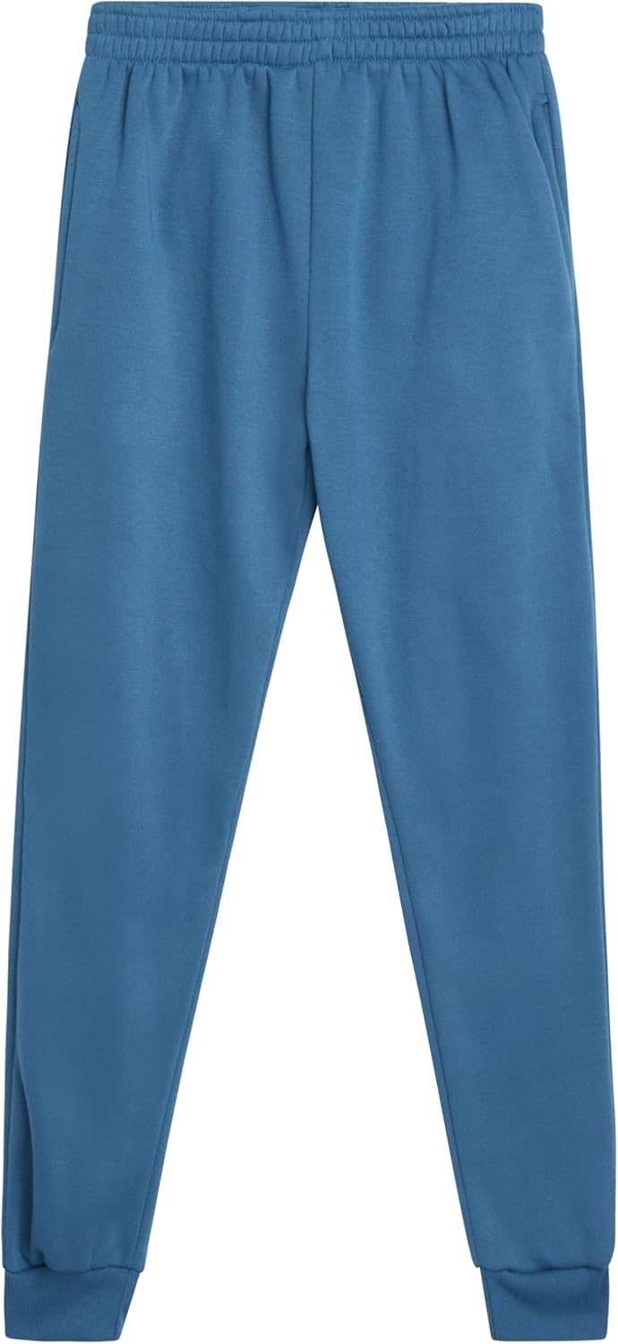 Quad Seven Boys Sweatsuit Set - 4 Piece Solid Fleece Boys Zip up Hoodie and Lightweight Jogger Sweatpants (Sizes: 5-18)