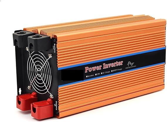 Power Inverter Modified Sine Wave Power Inverter 4000W 5000W 6000W 8000W 12000W Ultra Power Inverter 12V 220 110 DC To AC Supply Converter Solar Power Inverter for Vehicles Camping Road Trip(4000W,24V