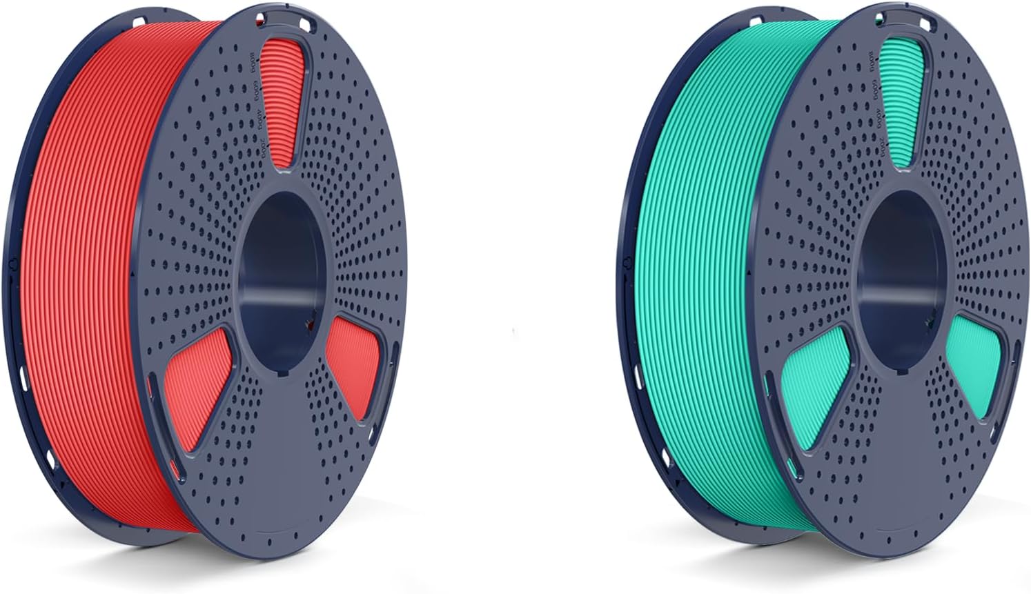 SUNLU High Speed PETG Filament 1.75mm Bundle, PETG 2 Pack, Red+Mint Green