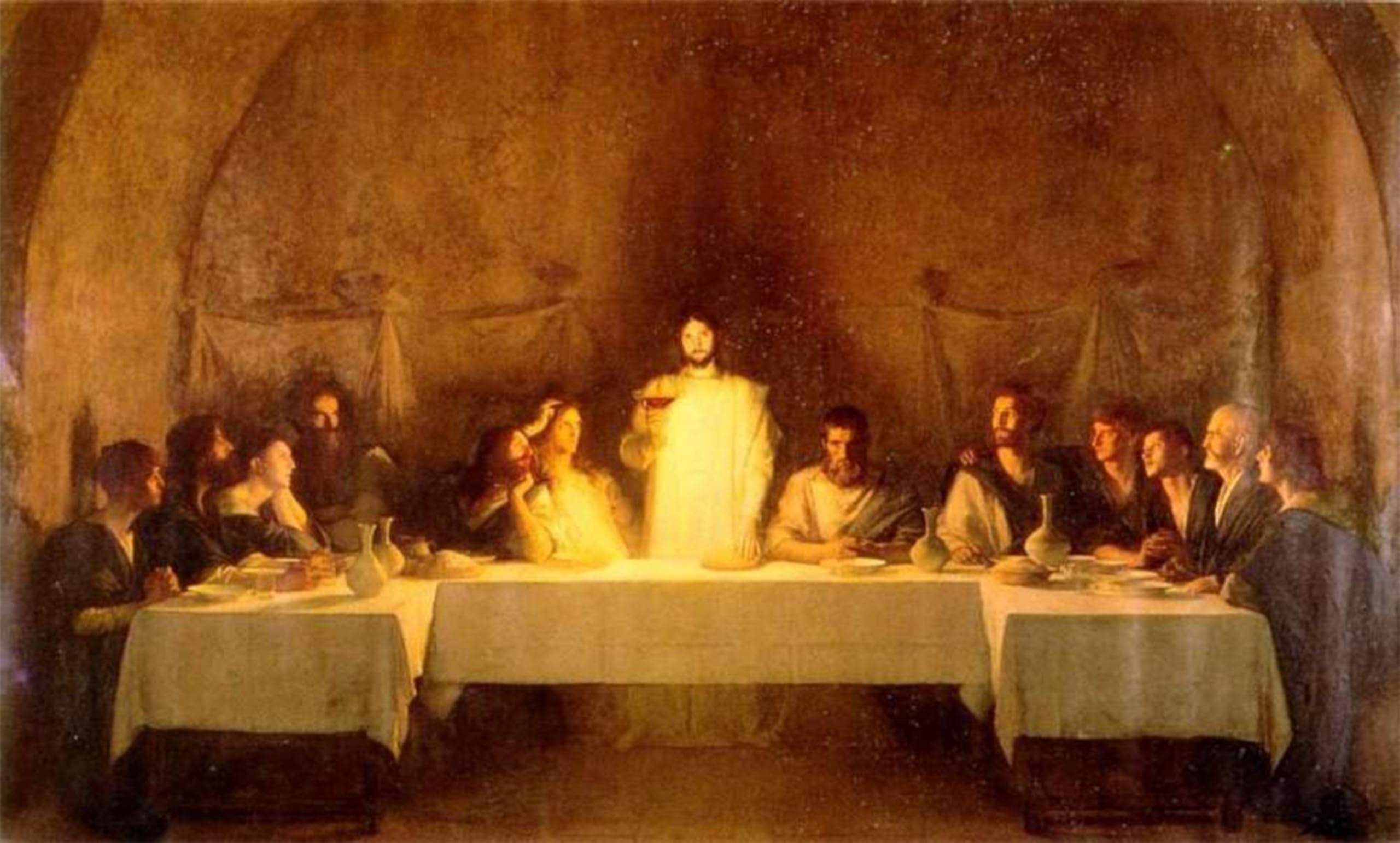 RZHRHJES Vintage Picture Wall Picture Painting Print Poster the Last Communion of Saint by Famous Artist Abstract Wall Art Painting for Home Decor 60x90cm