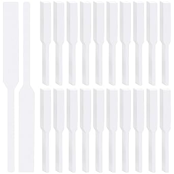JJUNW 2000Pcs Perfume Test Strips, Fragrance Tester Strips Disposable White Blotter Essential Oils Diffuser Paper Scented Cards for Scents and Essential Oils