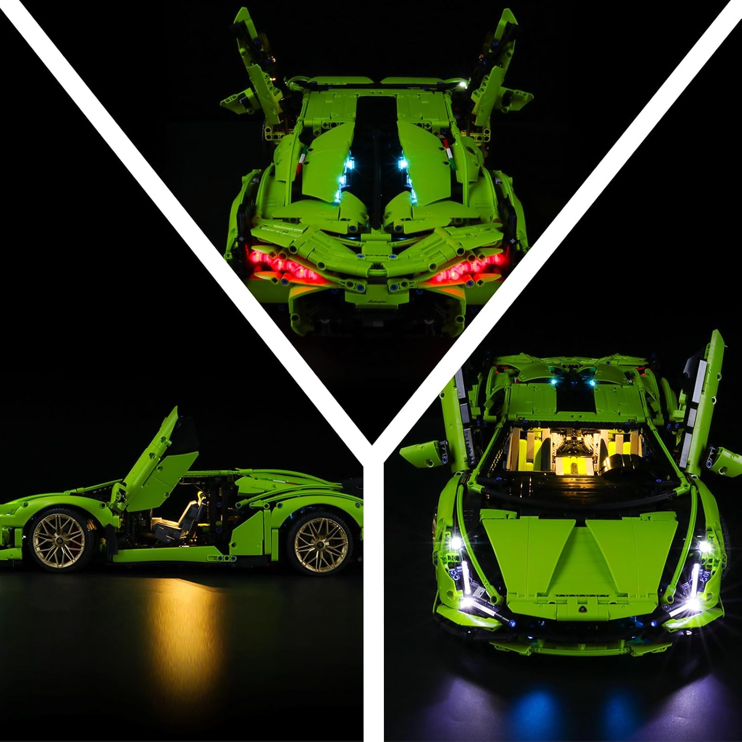 LED Light Kit for Lego Sián FKP 37 42115 Set, Compatible with Lego 42115 Building Blocks Model(Not Include Blocks Set)