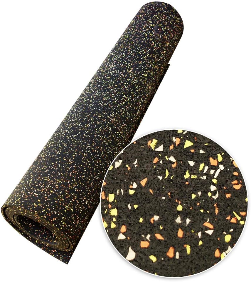 Rubber-Cal Elephant Bark Flooring 3/8-inch T x 4-feet