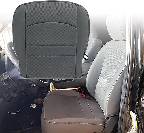 Miniatura 4 de Priprilod Funda de asiento de repuesto para parte inferior del lado del conductor y cojín de espuma para el conductor compatible con Dodge Ram 1500