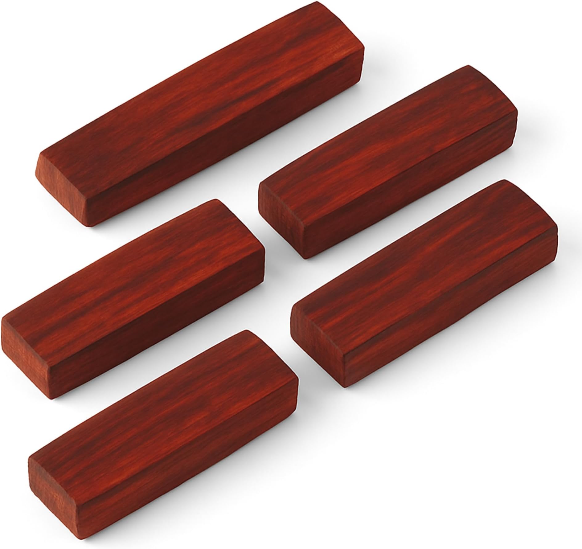 RDK Natural Red Sandalwood (Lal Chandan) Raktchandan Sticks Lakdi for Religious Usage and Healing Purpose for Temple Home (Pack of 5, 20-30 Gram)