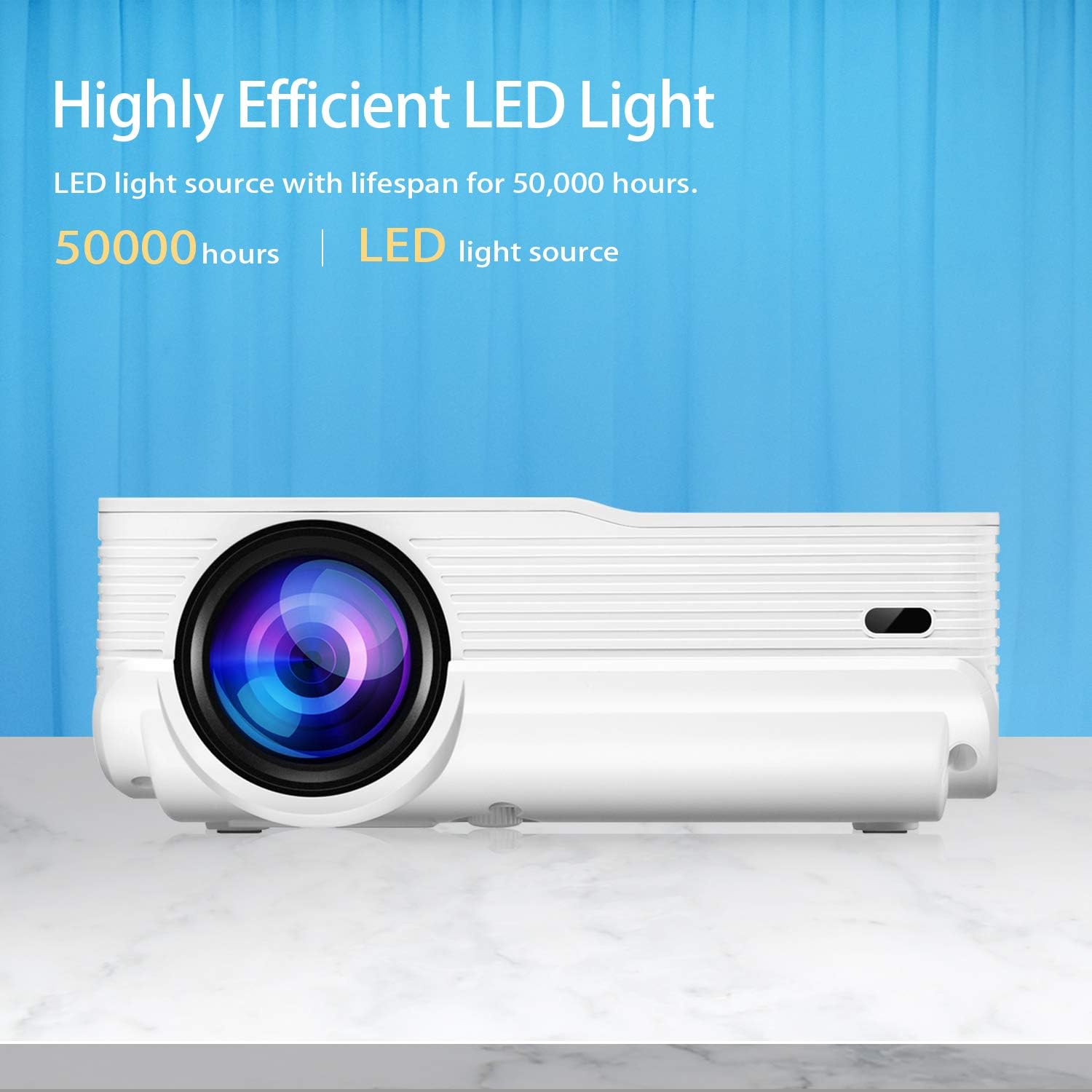 Cheap Iolieo Mini Projector, 2022 Upgraded Portable Video-Projector,Full HD 1080P and 240'' Supported,100000Hours Multimedia Home Theater Movie Projector,Compatible with HDMI,USB,VGA,AV,Laptop,Smartphone Popular Iolieo Mini Projector, 2022 Upgraded Portable Video-Projector,Full HD 1080P and 240'' Supported,100000Hours Multimedia Home Theater Movie Projector,Compatible with HDMI,USB,VGA,AV,Laptop,Smartphone