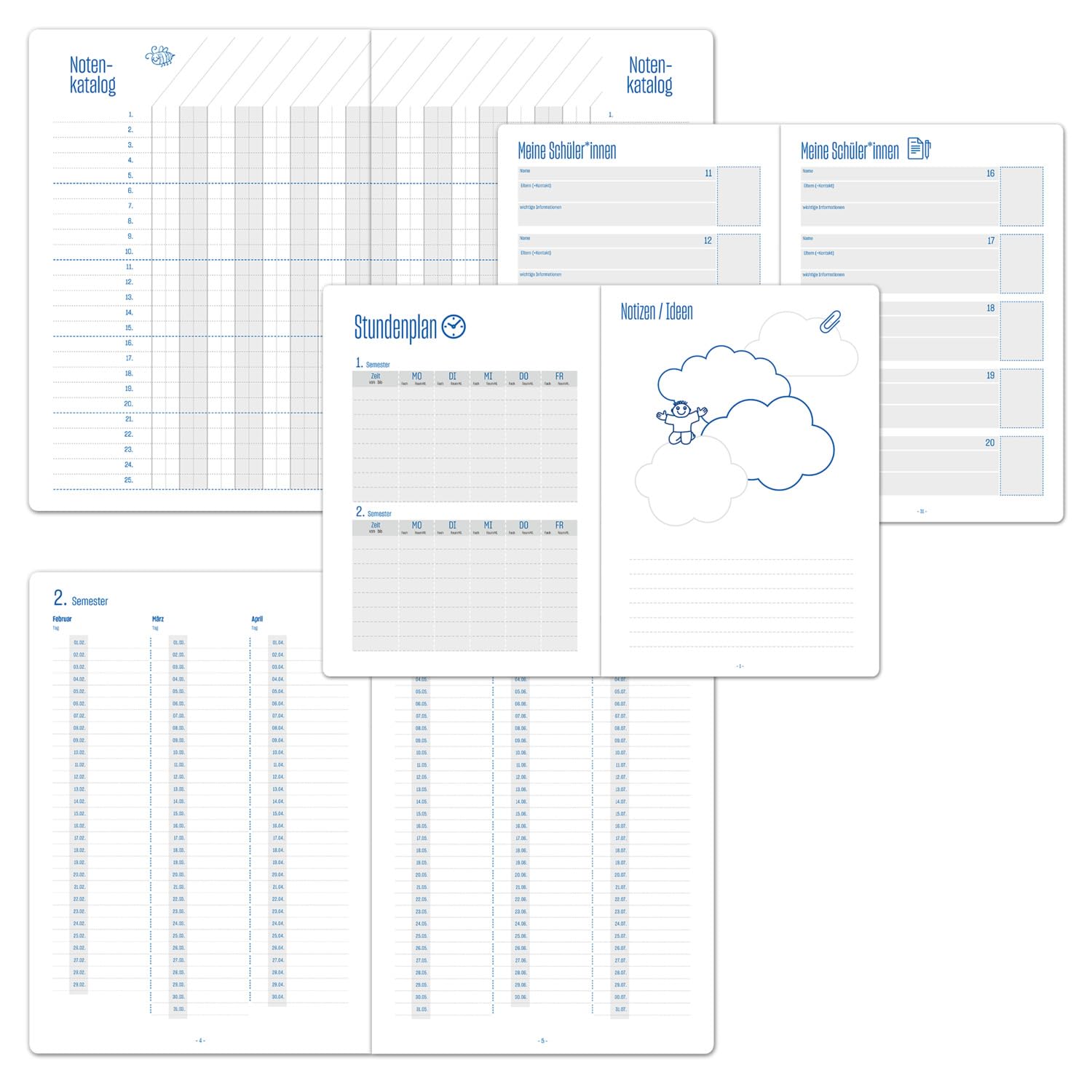 Formati 060582000 L.1 School Exercise Book, School Supplies, A4, 80 GSM, 22 Pages      Office Product