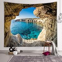 Vista 11 de Llamazing - Tapiz de bosque mágico, decoración para el hogar, sala de estar, dormitorio, para usar como cortina