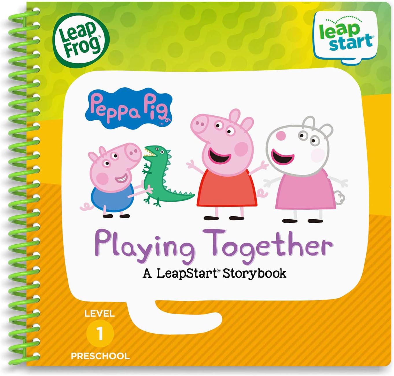 LeapFrog Leapstart 3D Peppa Pig Playing Together Book, Level 1