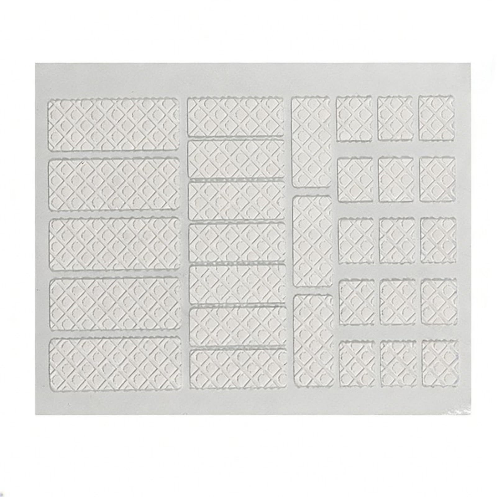 Universally Side Sticker Silicone Grip Pad Antislip Sweat Proof for Gaming and Offices Customizable Cut Slip Proof Sticker