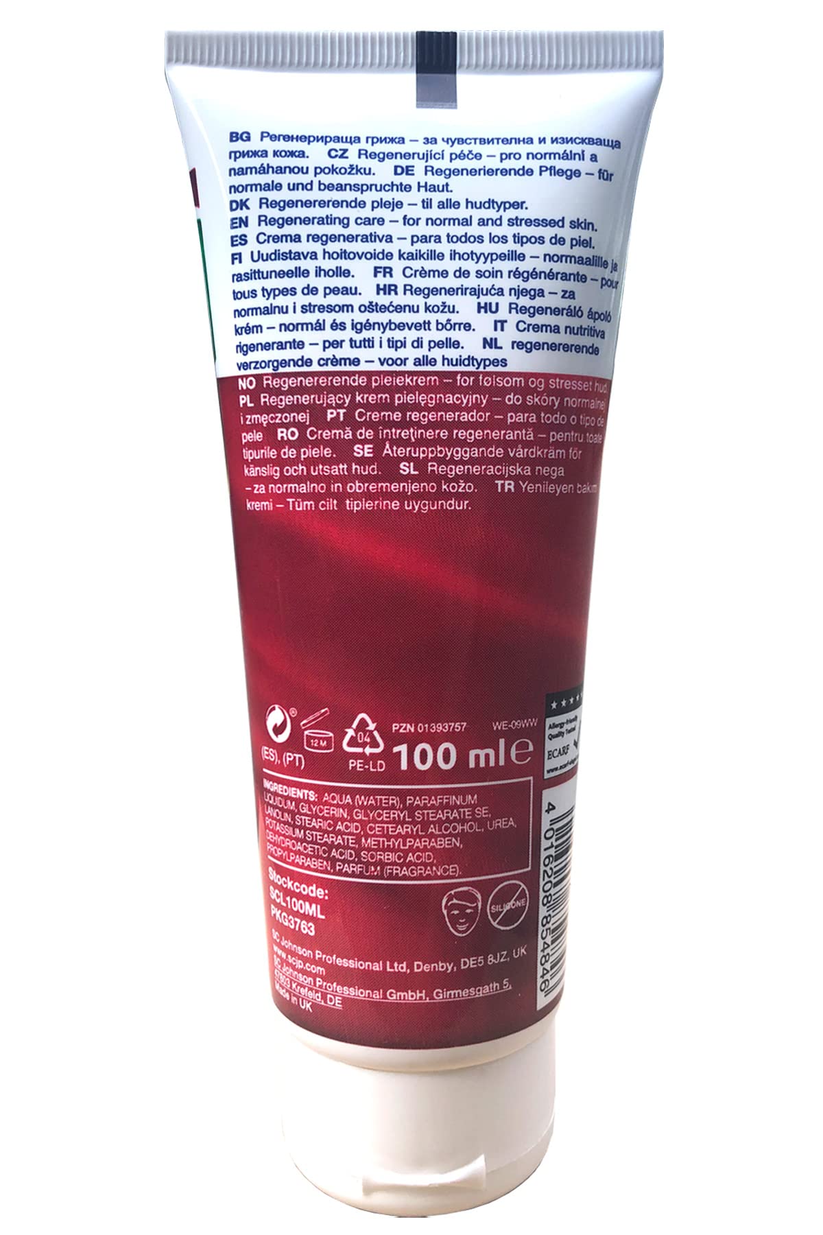 Stokolan Classic - Crema de manos para manos secas (6 x 100 ml)