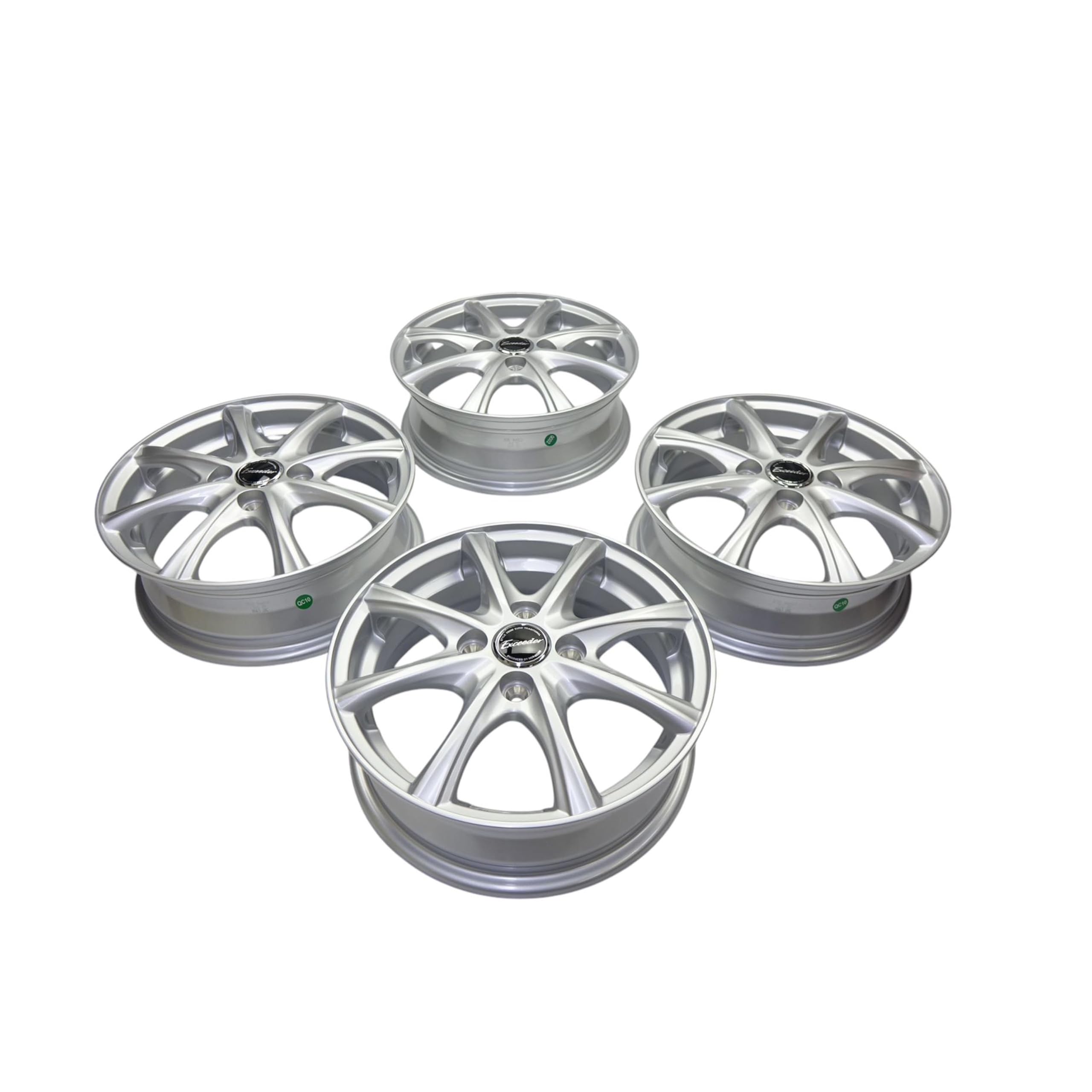 Amazon.co.jp: MOTOFUTURE 14インチ 4.5JJ ET45 PCD100 4穴 ハブ径67.1 
