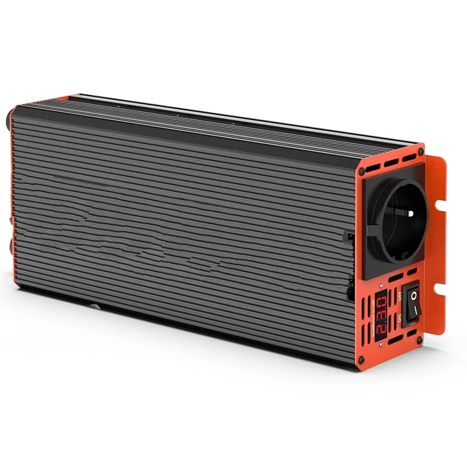 Inversor para Inversor De Onda Sinusoidal Pura DC 12V A AC 220V 60HZ Enchufe Europeo 2500W para El Hogar RV Coche