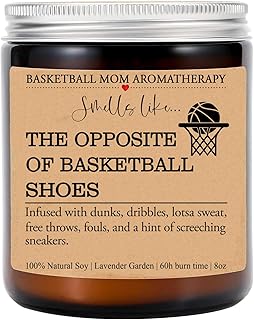 Basketball Mom - Basketball Mom Candle - Basketball Mom Gift - Basketball Team Mom Gift - Birthday Gift for Mom - Mother's Day Gift - Unique Gift for Mom - Basketball Gift Manager