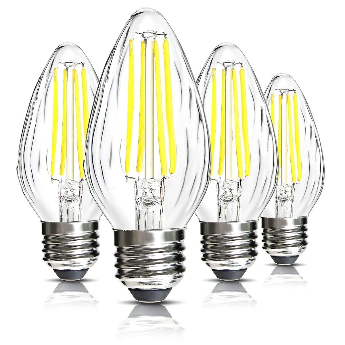 Brimax F15 8W Led Light Bulbs,Neutral White 4000K,80W Incandescent