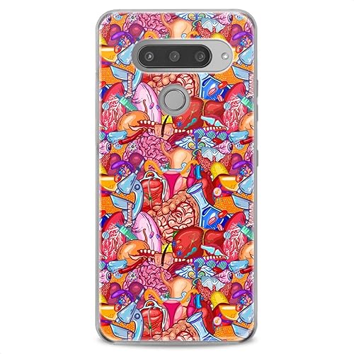 Miniatura 8 de Cavka Funda de TPU de repuesto para LG Stylo 6 K61 K51S K42 K30 K20 Stylo 5 K40 K11 K10 K8 impresión de medicina de enfermería diseño flexible,