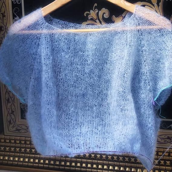 3 Pack/Skein Gazzal Super Kid Mohair, 0,88 oz/25 g, 259 yards/237 Meters, 47% Super Kid Mohair, 21% Superwash Merino Fine, and 22% Polyamide, (64411)