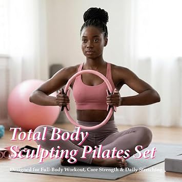 Pilates Ring Set 38cm Premium Fitness Circle