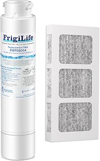 RWF5800A Refrigerator Water Filter Replacement for Frigidaire EPTWFU01 Pure Source Ultra II, Pure Source Ultra 2, EWF02, SCWFTCTO, CLCH128 GP006 DE022 and Pure Air Ultra 2 Air Filter 1 Combo