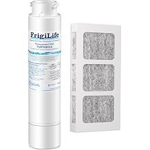 RWF5800A Refrigerator Water Filter Replacement for Frigidaire EPTWFU01 Pure Source Ultra II, Pure Source Ultra 2, EWF02, SCWFTCTO, CLCH128 GP006 DE022 and Pure Air Ultra 2 Air Filter 1 Combo