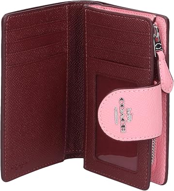 Coach SVVDT Bifold Wallet, Pink, One size