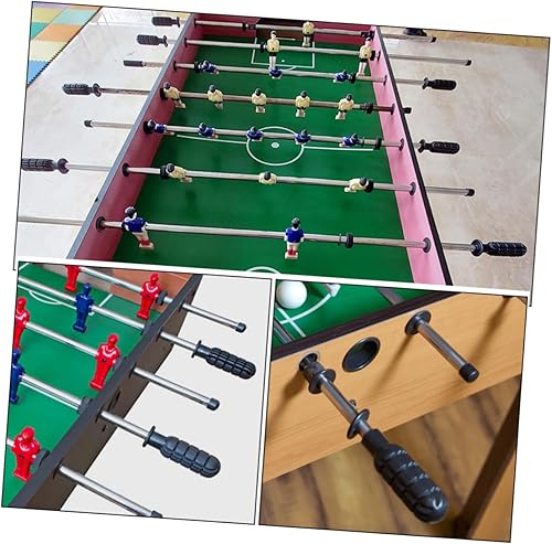 Miniatura 5 de Anneome 1 par de futbolín mango de fútbol fútbol pelota de fútbol mesa de escritorio Pelotas de futbol accesorios convenientes futbolín Grips