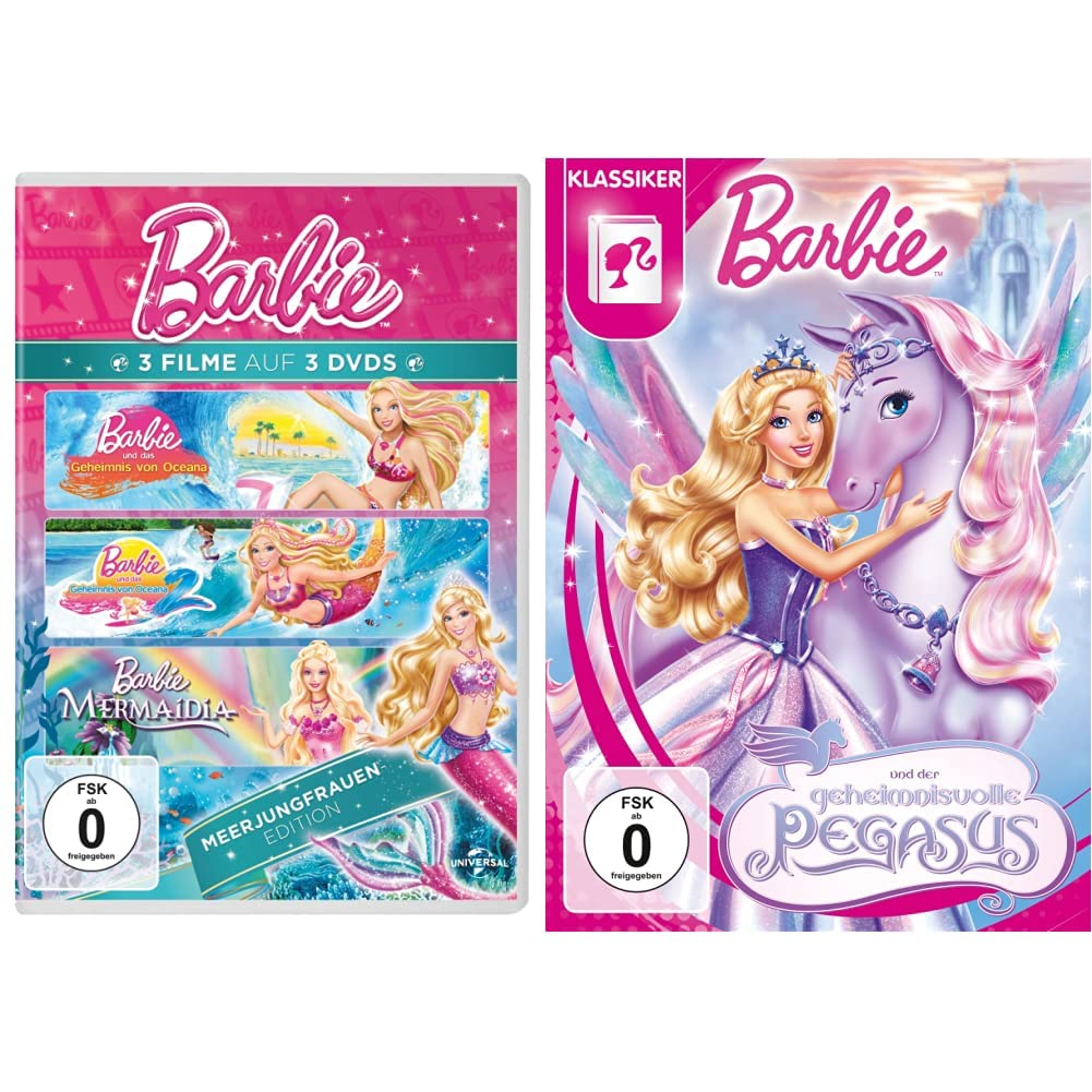Barbie Und Der Geheimnisvolle Pegasus Stream Kostenlos Barbie - Meerjungfrauen Edition [3 DVDs] & Barbie und der