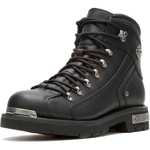 Harley-Davidson mens Electron Leather Motorcycle Casual Boot