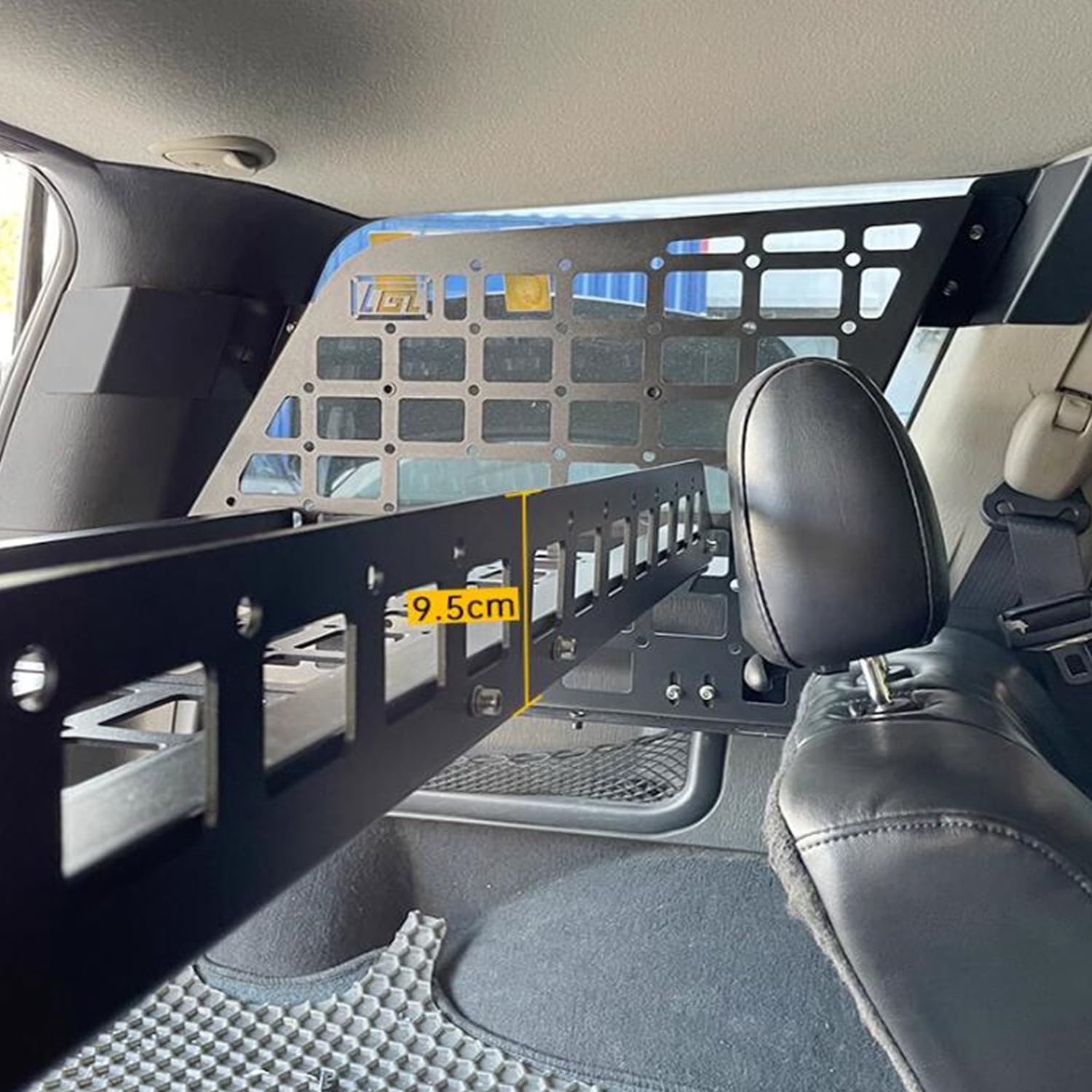 1999-2005 for Jeep Grand Cherokee WJ Molle Panel Modular Storage Panel System Trunk Shelf Interior Rear Trunk Cargo — view 6