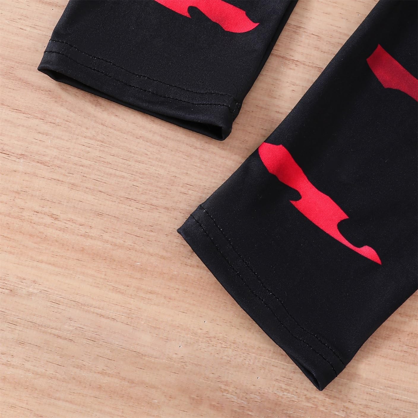 Tween Girl's Letter Print Top + Jogger Pants 2 Piece Outfit Set Kids Clothing, Sizes 6-14 Years - Image 7