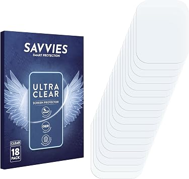 savvies 18 Pack Screen Protector Compatible with Llkboha Y3 1.85" Protection Film Clear