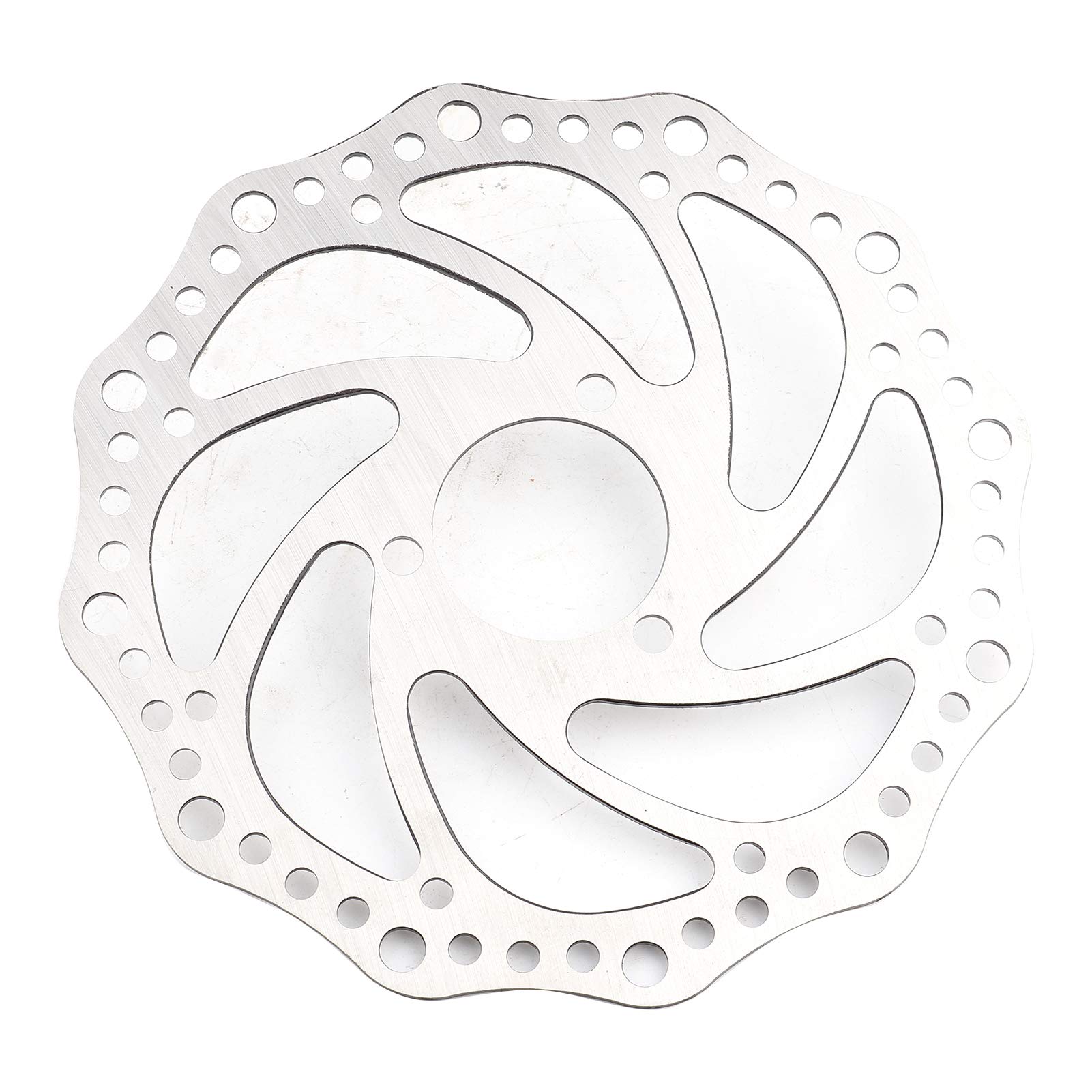 Disco de Freno para Patinete Eléctrico de 160 Mm X 37 Mm, de Acero Inoxidable, con 6 Tornillos y Fácil Instalación, para un Mejor Efecto de Frenado y Resistencia a la corrosión.