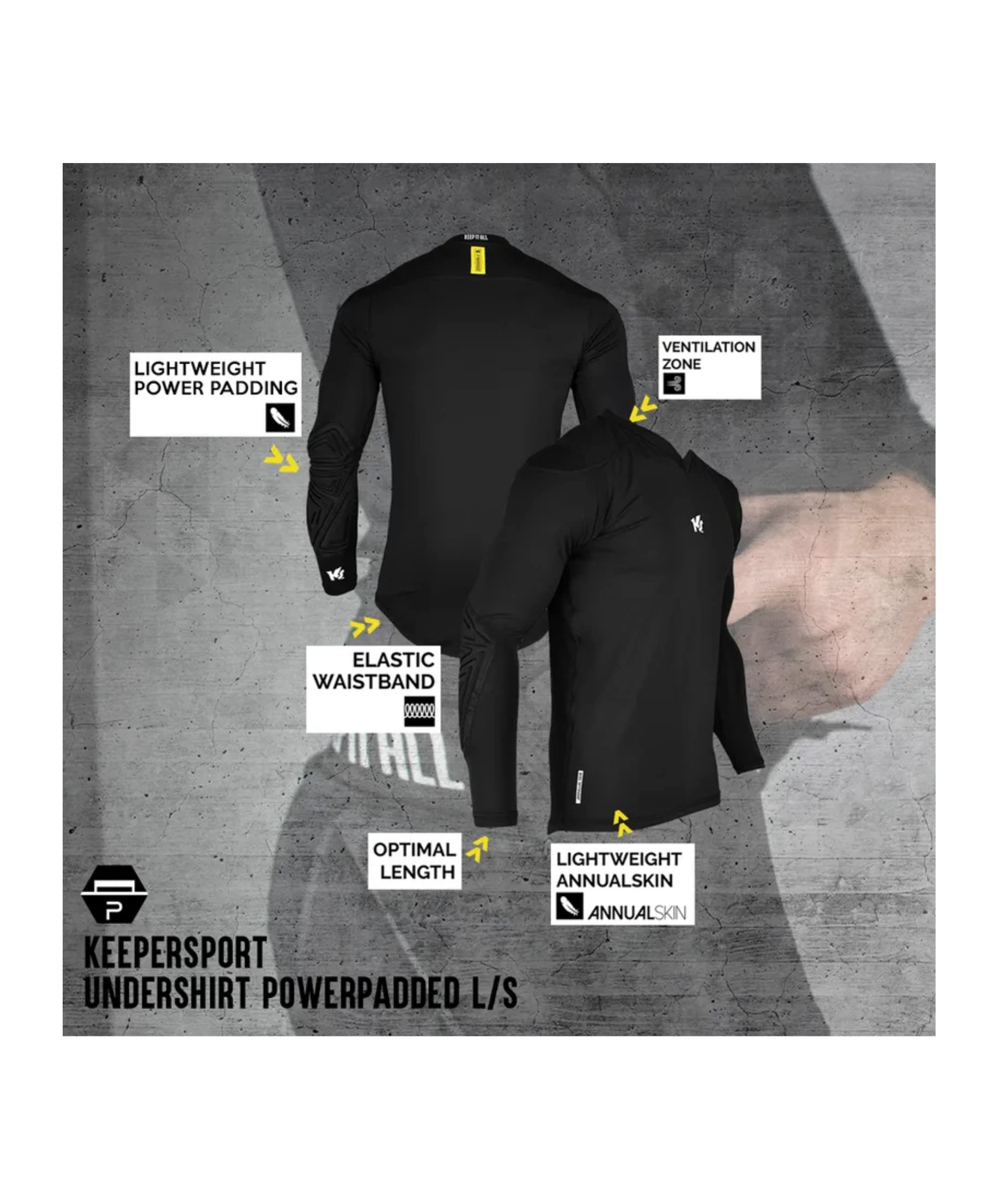 KEEPERsport Underwear - Maglietta intima a maniche lunghe PP LS Kids