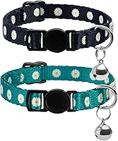 Vista 12 de CollarDirect Cat Collar Breakaway with Removable Bell Set of 2 PCS Varios