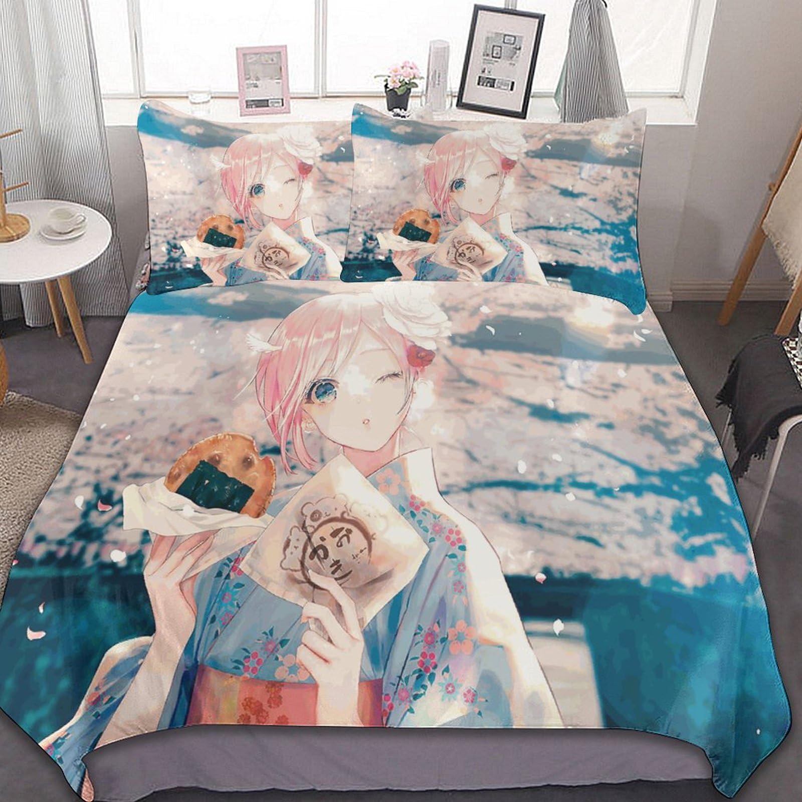 Amazon｜布団カバー 3点セット スリーピースベッド アニメ 可愛い 少女