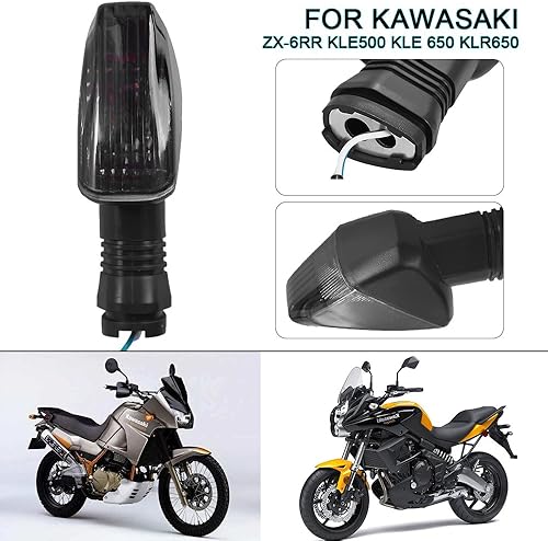 Reemplazo de la lámpara indicadora de señal de giro delantera trasera para Kawasaki KLR650 NINJA ZX-6R KLE500