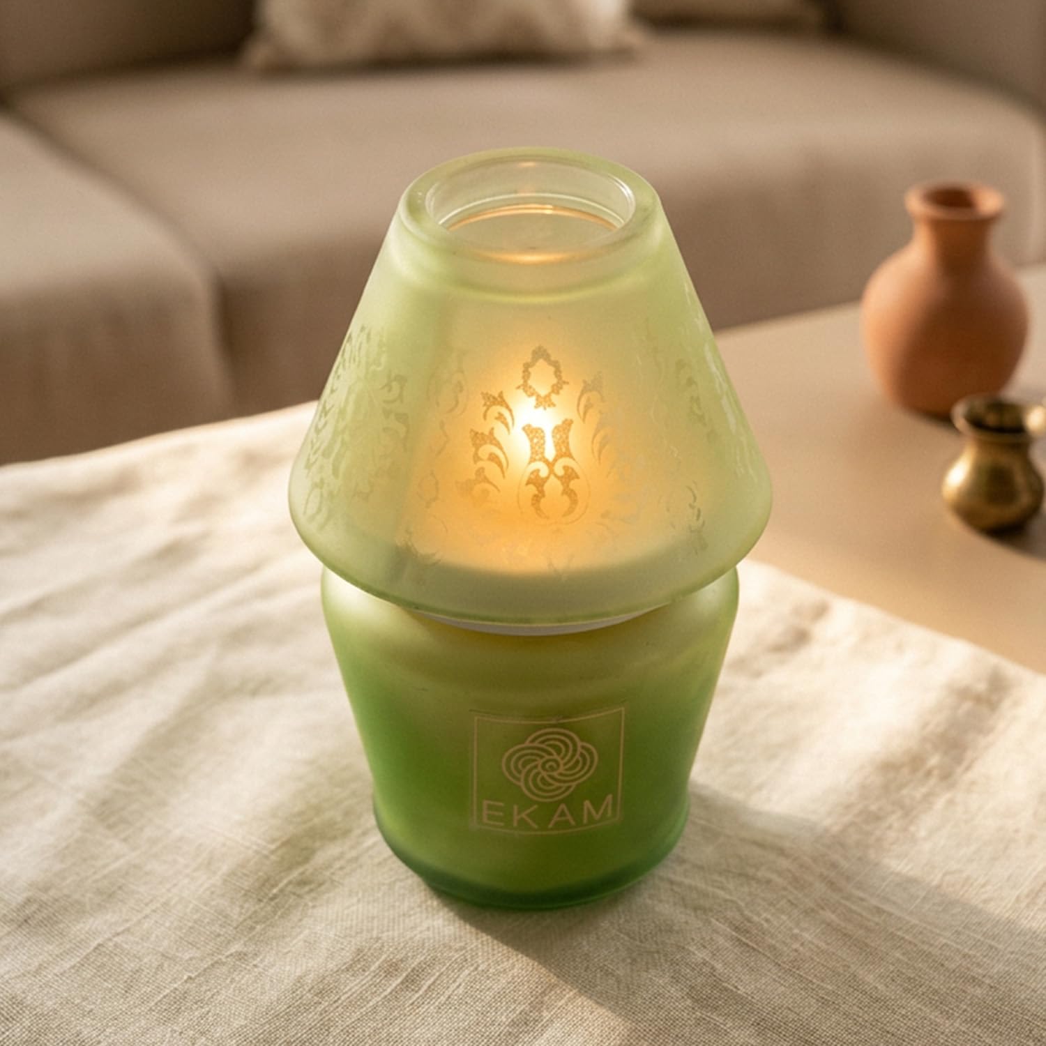 EKAM Rose Luxury Candle - 22 Hour Burn, FREE SHIPPING -11