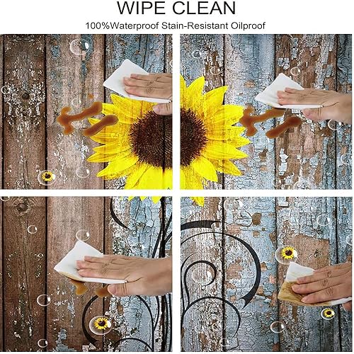 Miniatura 10 de Mantel ajustable de tortuga marina y asientos de banco, divertido animal marino azul, para exteriores, parque, terraza, 28 x 72 pulgadas